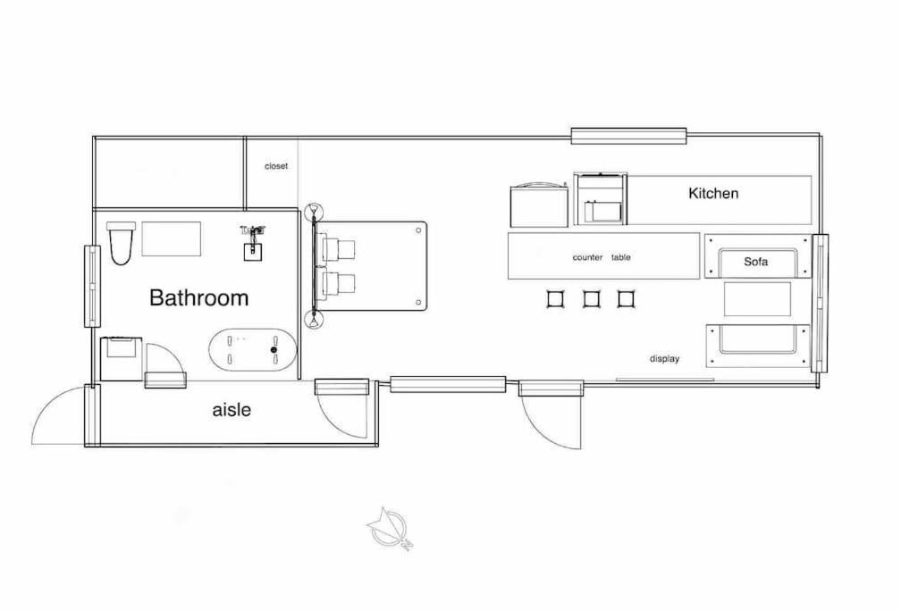 Hacobune Tinyhouse Onna Zewnętrze zdjęcie